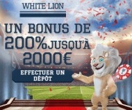 Jouer au casino et parier en ligne sur White Lion